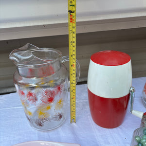 Vintage Kitchen Grouping (Apple Clock and More) - R381