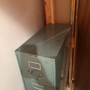 Vintage Metal File Cabinet - M318