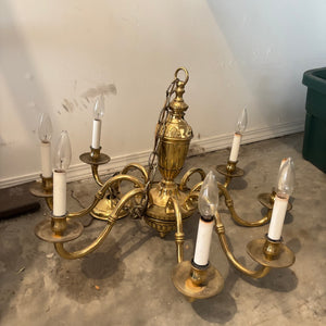As Is Vintage Chandelier  - O106