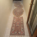 F197 Set of 4 Vintage area rugs