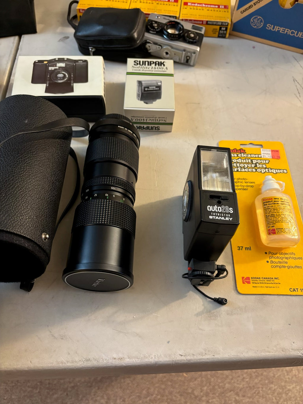 K511 Vintage cameras and more grouping