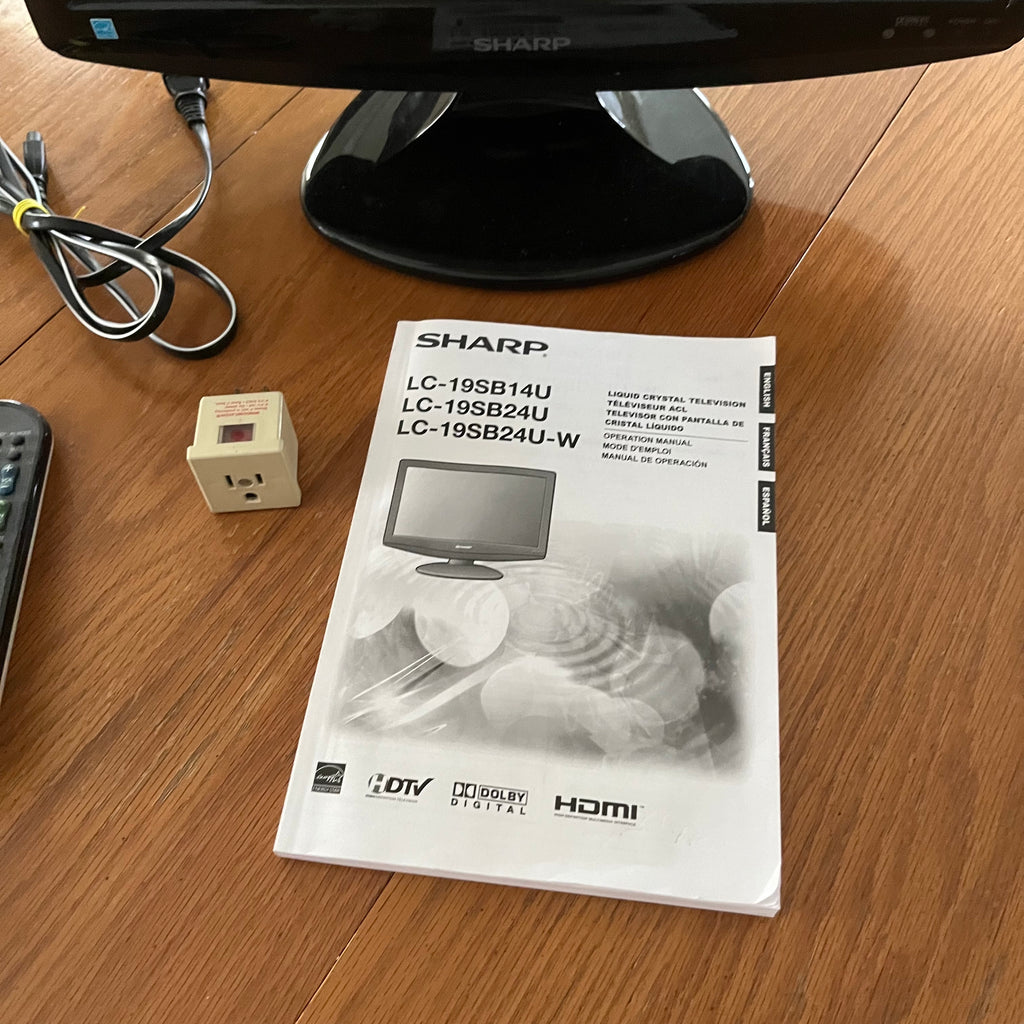B340 19” Sharp TV