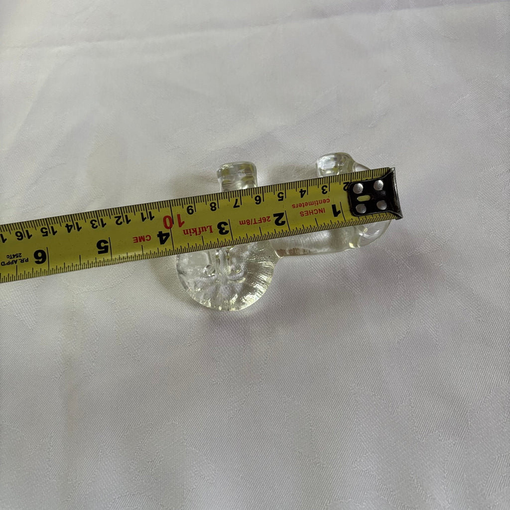 E109 Vintage Kosta Boda Lion clear crystal art glass vase and more grouping