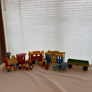 Vintage Fisher-Price Circus Train - C463