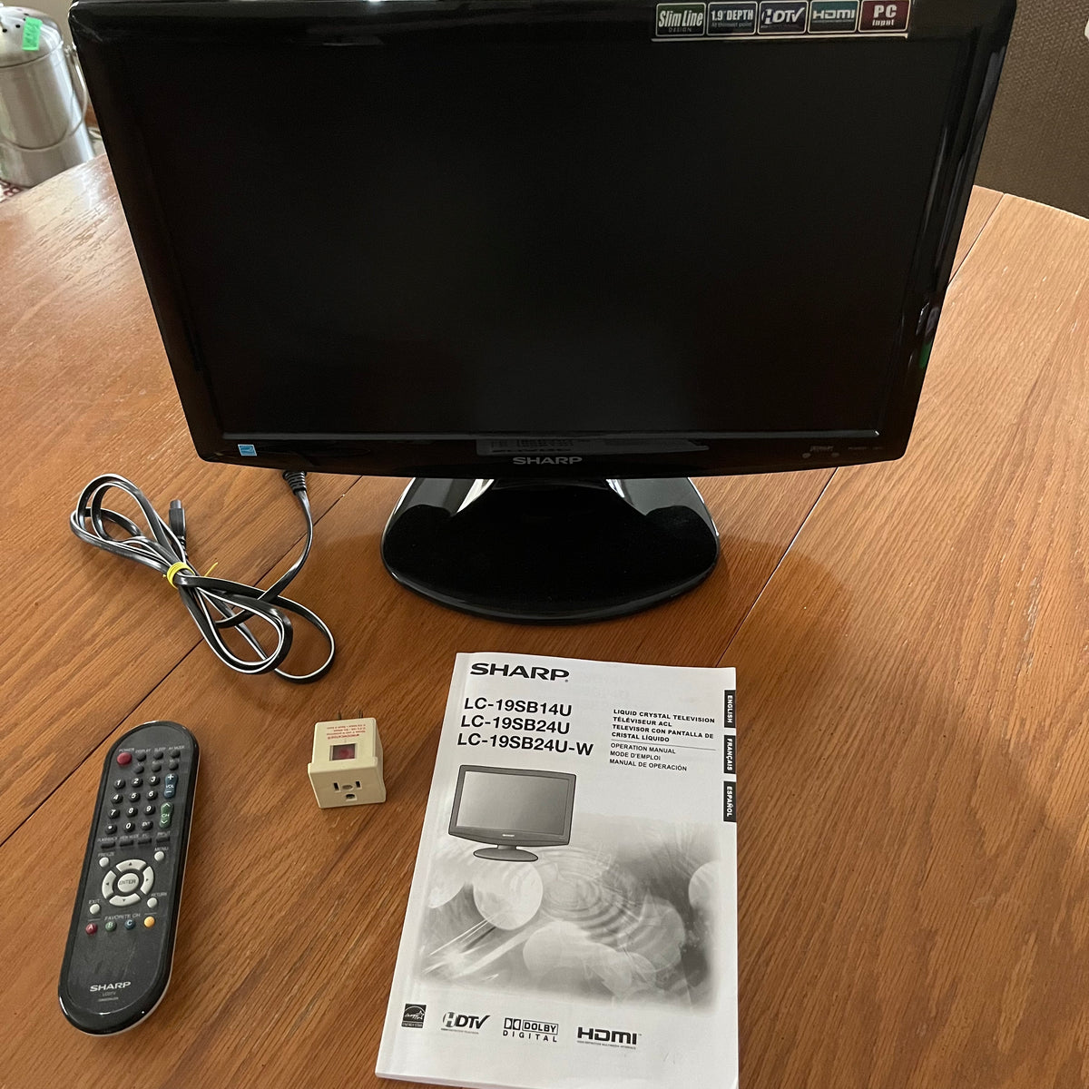 B340 19” Sharp TV