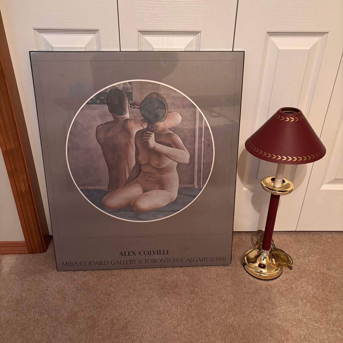 X234 Artwork and lamp grouping