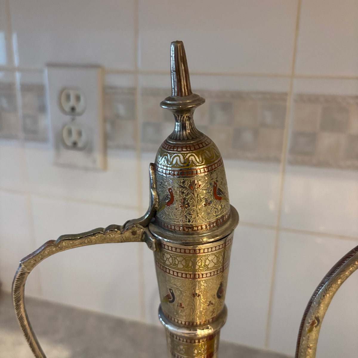 Y160 Vintage Grouping (Etched coffee pot and more)