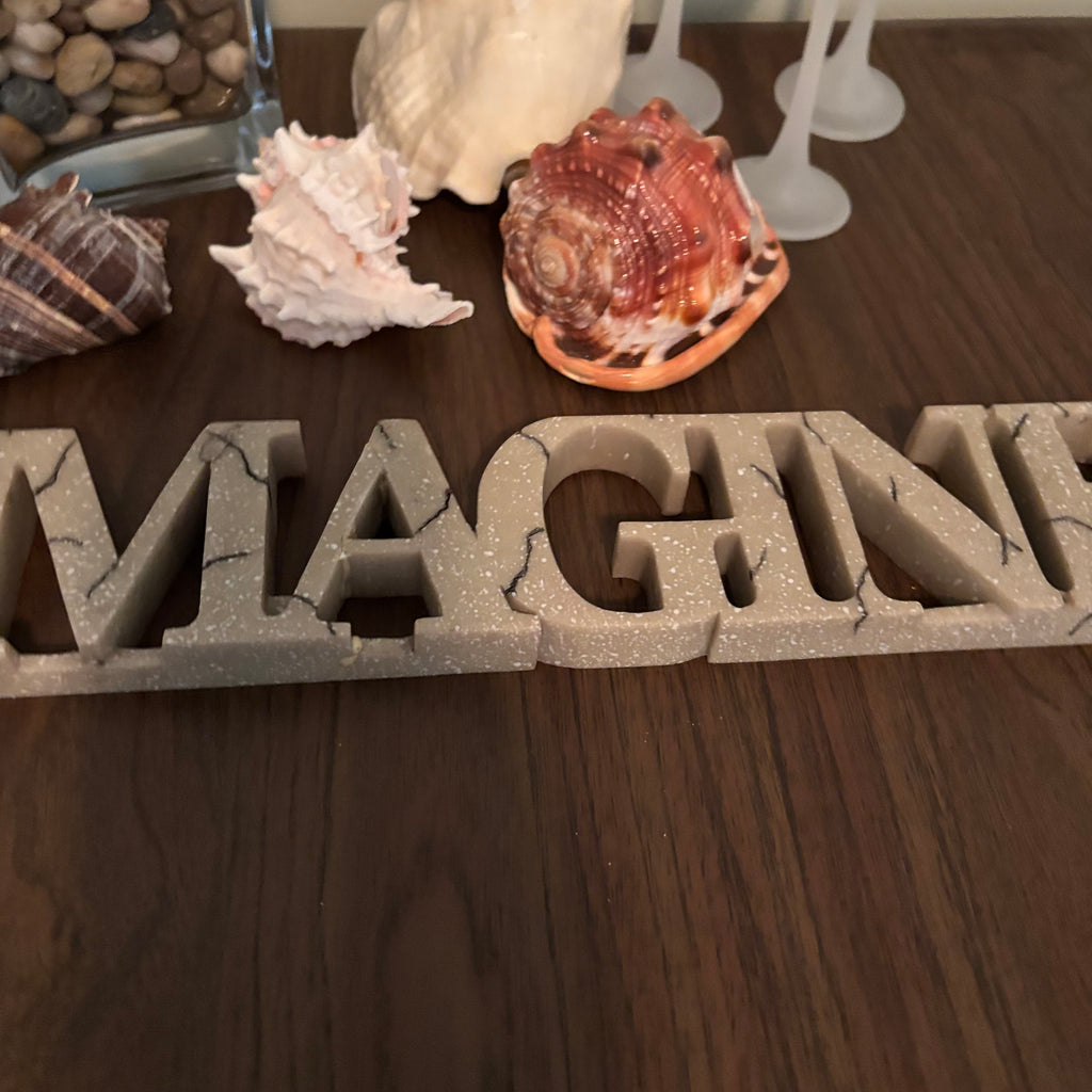 D165A Home Decor Grouping (Imagine Sign and more)