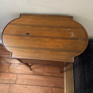 Antique Solid Wood 2 Drawer Side Table/Night Stand - N311