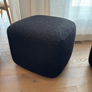 Urban Barn Amalie Midnight 14” x 14” Kodie Ottoman (Retail Value $270) - L362