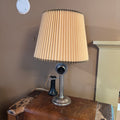 E114 Antique phone table lamp (untested)