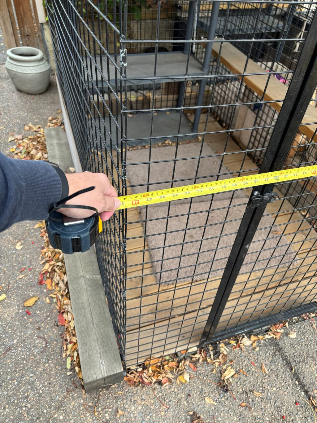 R1000 Custom built outdoor “catio”