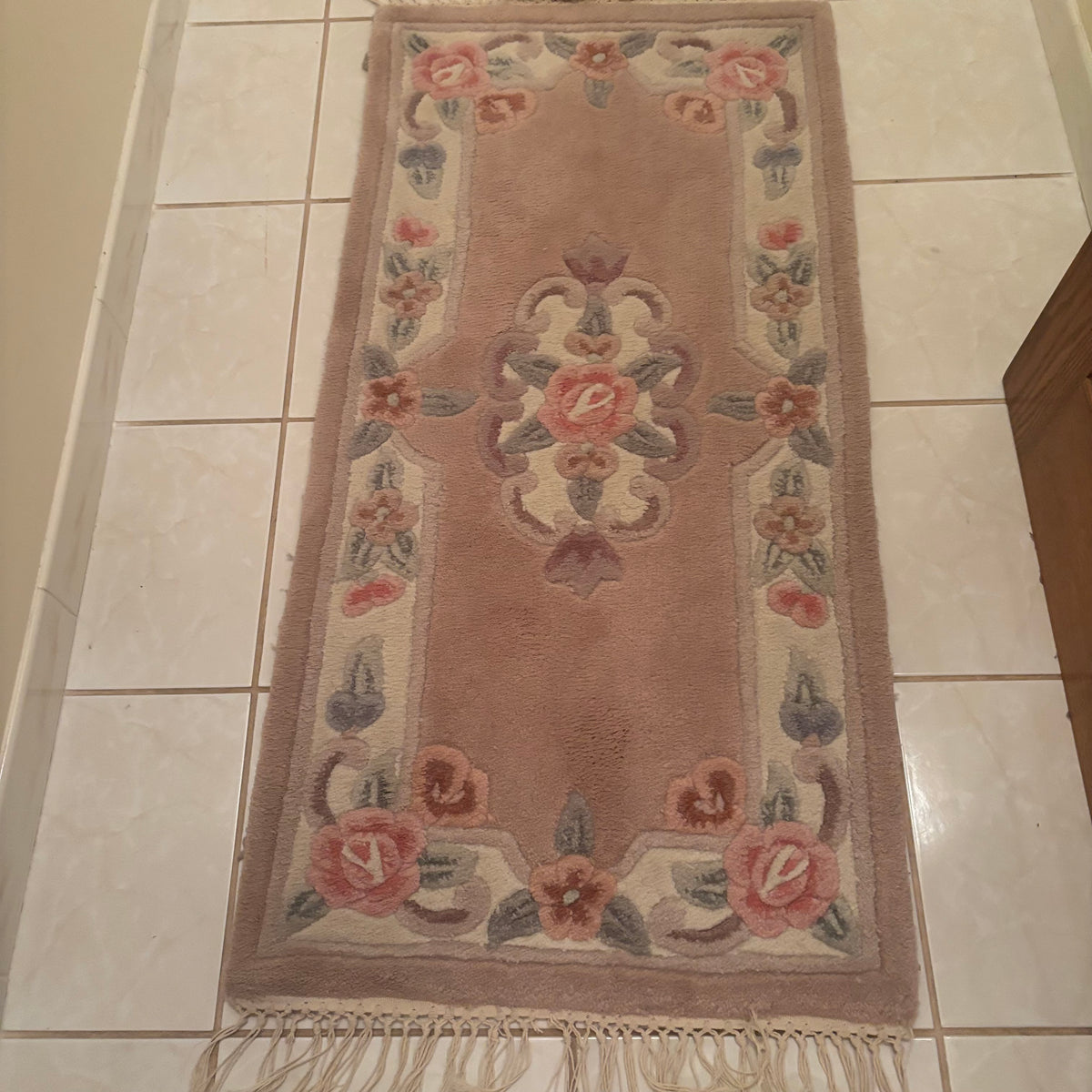 F197 Set of 4 Vintage area rugs