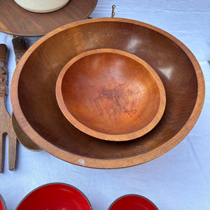 Vintage Kitchen Grouping (Wooden Bowls and More) - R396
