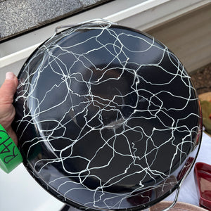 Vintage Grouping (Black & White Enamel Cookware and More) - R410