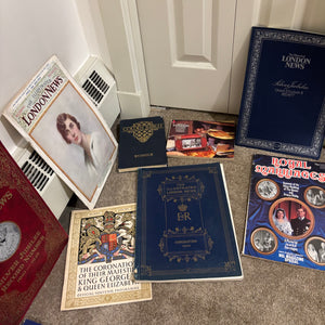 BRITISH ROYAL FAMILY BOOKS GROUPING - P219