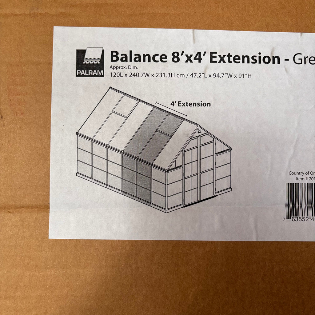 F417 New in boxes Palram Canopia Balance Greenhouse kit