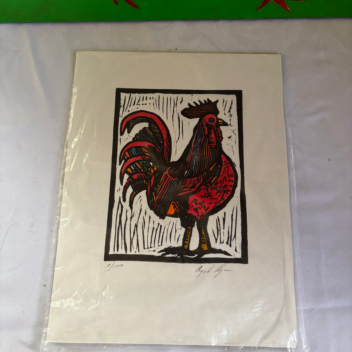 E153 Rooster artwork grouping
