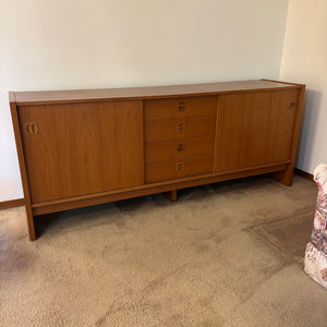 Mid Century Modern Teak Credenza - M305