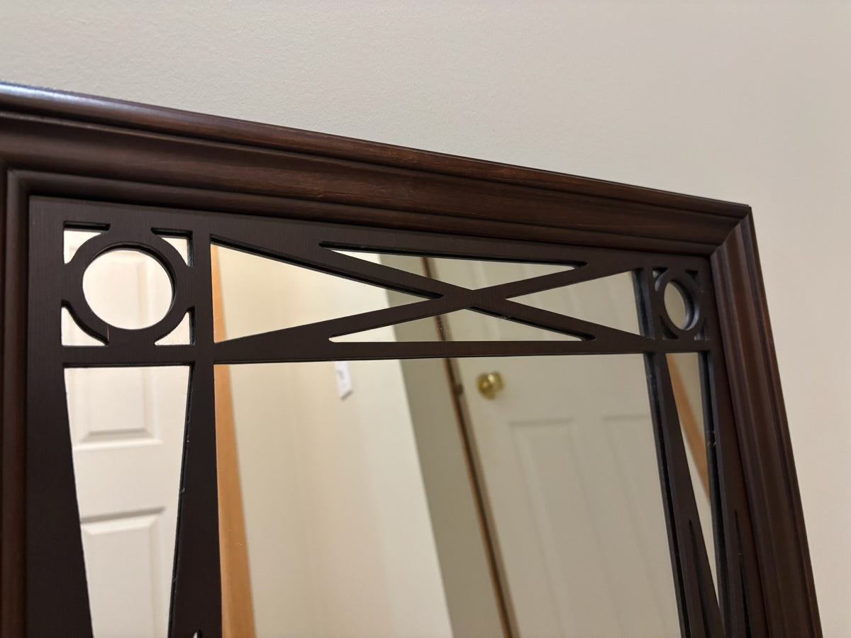 Y204 30” x 19” contemporary wall mirror