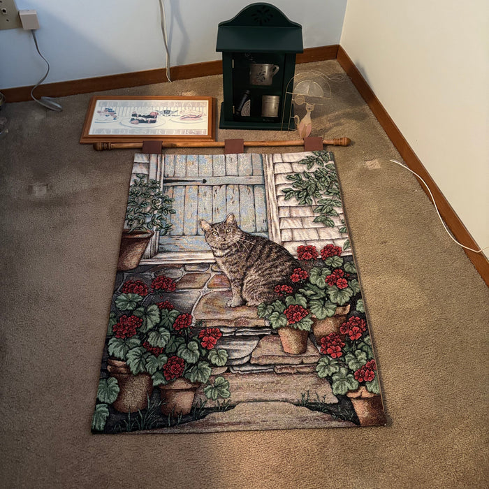 Home Decor Grouping (Cat Wall Hanging and More) - M323