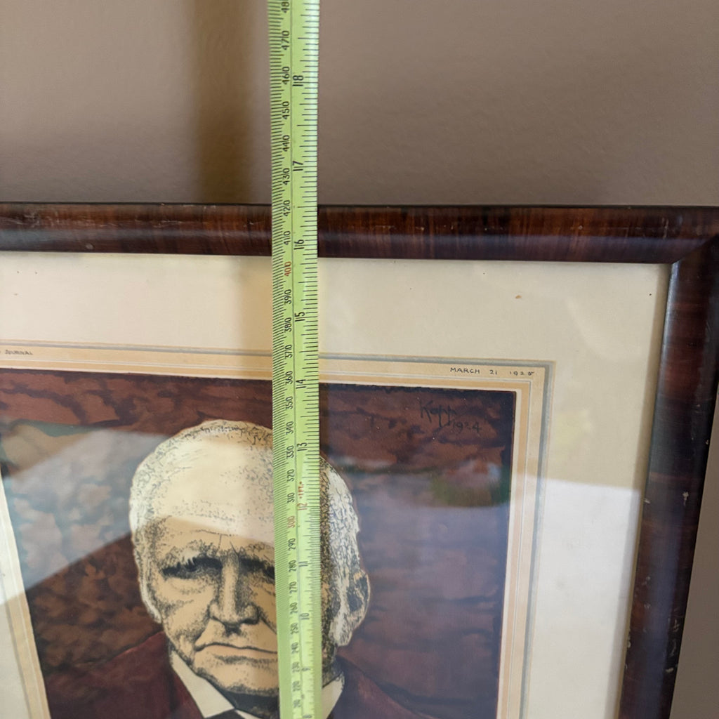 E152 Viscount Farley framed artwork grouping