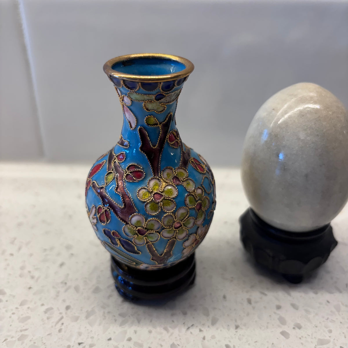 X261 Mini collectibles grouping (stone owl and more)