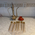 Y160 Vintage Grouping (Etched coffee pot and more)