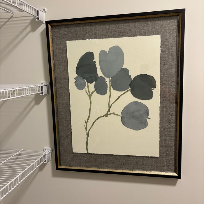 23” x 28” Framed Silver Dollar Eucalyptus 1 Art Print - G432