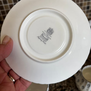 69 Piece Paragon Regency Print China (one teacup is chipped) - Z145