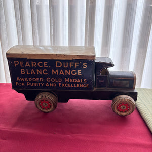 ANTIQUE PEARCE, DUFF'S TRUCK BISCUIT TIN - P146