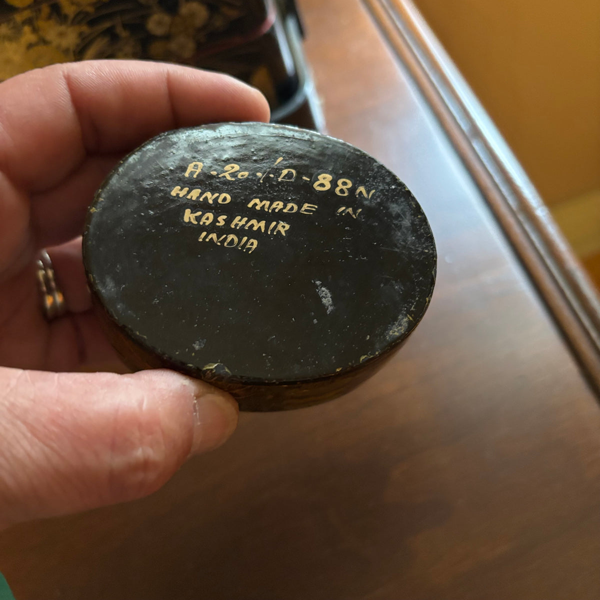 E120 Vintage Asian trinket boxes