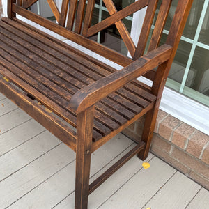 Garden LA Solid Teak Outdoor Bench - M301