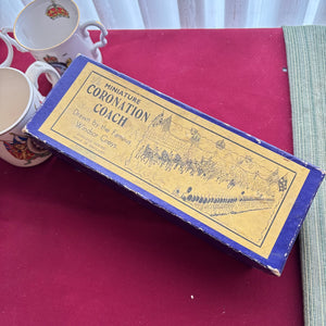 BRITISH ROYALTY GROUPING (MINIATURE CORONATION COACH AND MORE) - P148