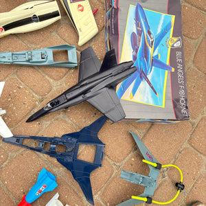Vintage Toys Grouping (GI Joe Plane and More) - O124