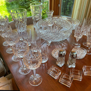 Vintage Crystal and Glass Grouping - M101
