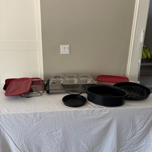 Kitchen grouping (food warmer and more) - J498