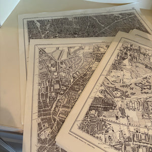 VINTAGE BOOKS AND MAPS GROUPING - P238