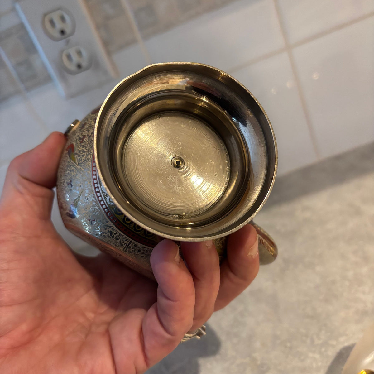 Y160 Vintage Grouping (Etched coffee pot and more)