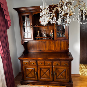 Solid Wood House of Braemore China Cabinet (contents not included) - T107