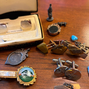 Vintage Cufflinks and More Grouping - M329