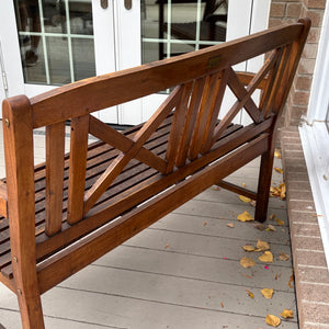 Garden LA Solid Teak Outdoor Bench - M301