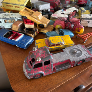 Vintage Cast and Plastic Toy Cars Grouping - N312