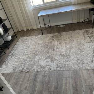 6’ x 9’10” Shades of Grey Area Rug - G318