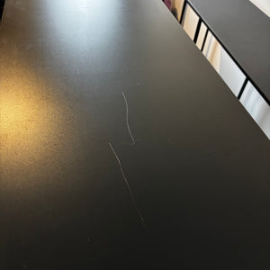 Black IKEA Norden Credenza with 2 Drawers - C311