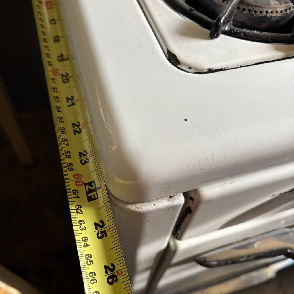 F182 As is vintage gurney gas range