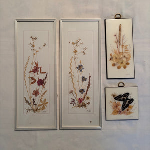 4 Piece Vintage Wall Art Grouping - M324