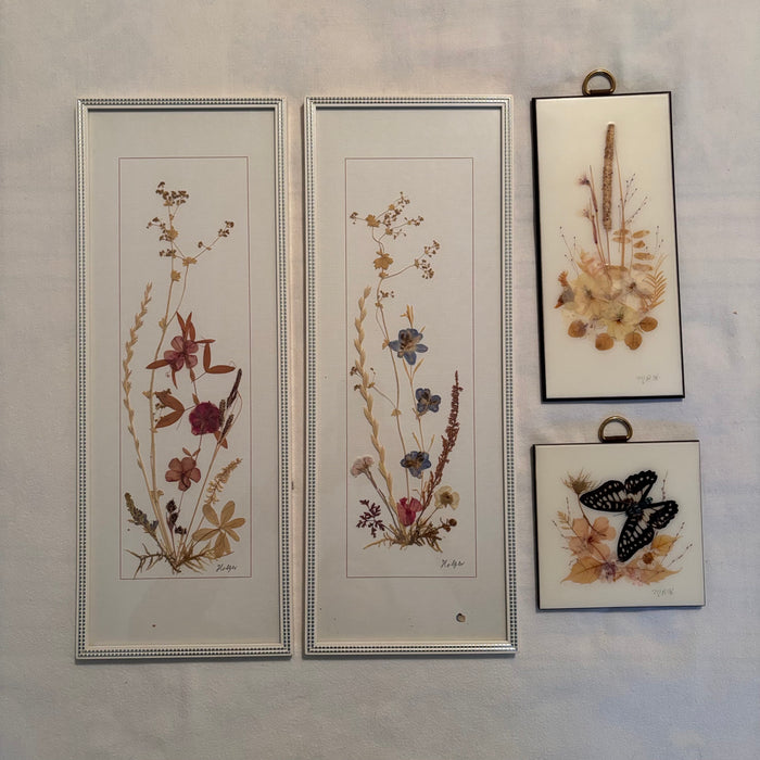 4 Piece Vintage Wall Art Grouping - M324