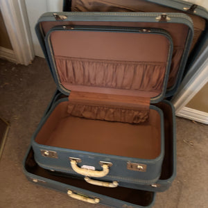 Set of 3 Vintage Suitcases - R360