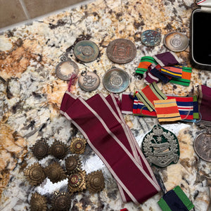 Vintage Military Pins and More Grouping - M344